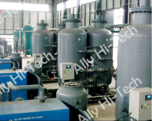 Un bon prix. Précision de modularisation d'usine de générateur de gaz d'azote du N2 PSA de contrôle de PLC haute en ligne