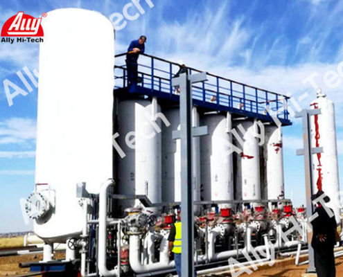 Usine verte d'hydrogène de source économique de biogaz renouvelable