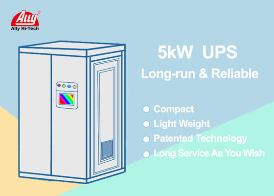 Exploitation sûre non interruptible peu polluante de long temps de système d'alimentation de 5 kilowatts UPS