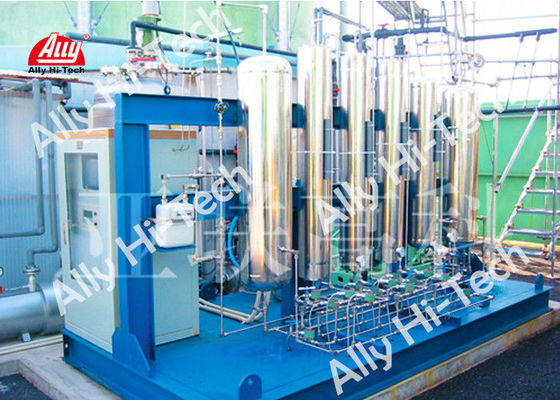Haut biogaz d'automation améliorant le système, usine de purification de biogaz