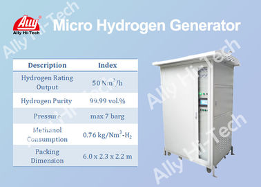 acheter Générateur micro compact d'hydrogène par le méthanol reformant la sortie d'estimation de 50 Nm3/H online manufacture