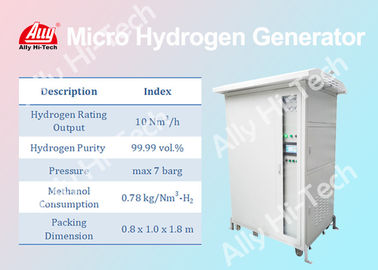 acheter 10 pressions maximum du petit générateur 7 Barg d'hydrogène de Nm3/H faciles à utiliser online manufacture